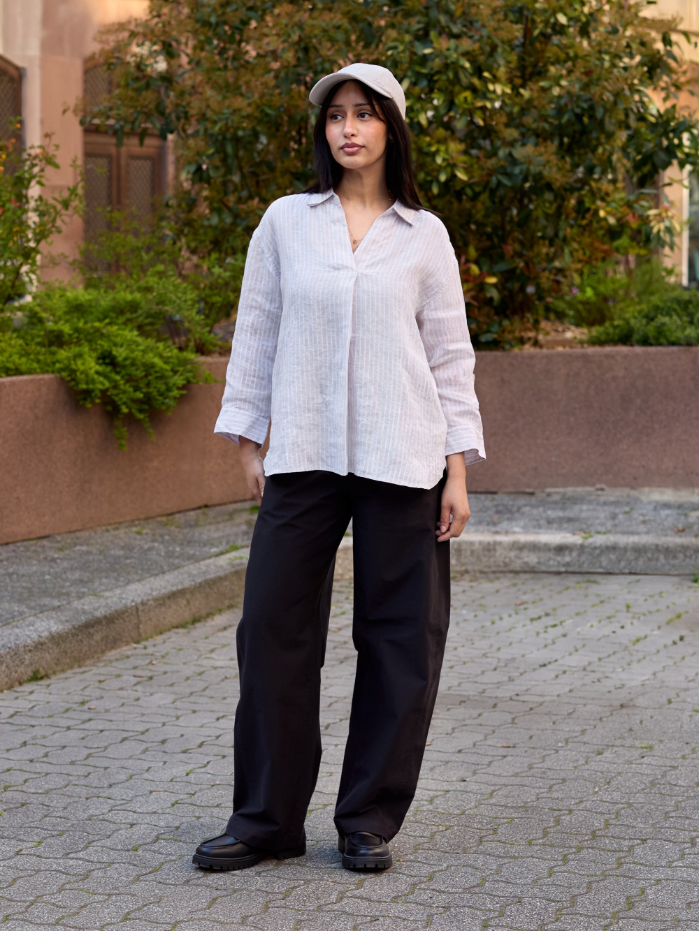 今日限定 Check styling ideas for「SUPIMA® Cotton Oversized T-Shirt | Short