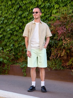 Men's Seersucker Shirt | Short Sleeve | Striped | UNIQLO US