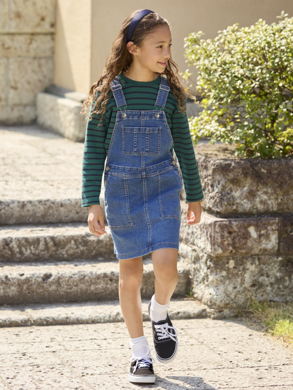 Denim Jumper Skirt | UNIQLO US