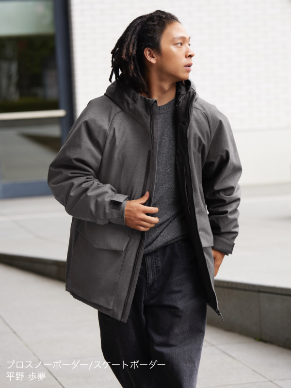 MEN'S HYBRID DOWN PARKA (3D CUT)