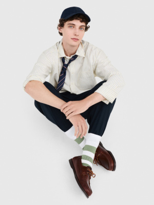 Pleated Wide Chino Pants | UNIQLO US