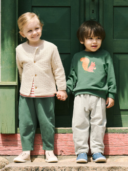Baby Quilted Cardigan