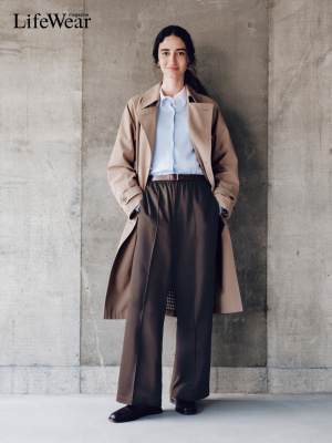 ユニクロ UNIQLO☆トレンチコート　リラックスフィット　レディース　Мサイズ ユニクロ公式 | トレンチコート/リラックスフィット(レディース)