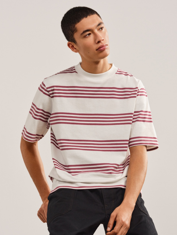 uniqlo u wide fit pleated tapered pants