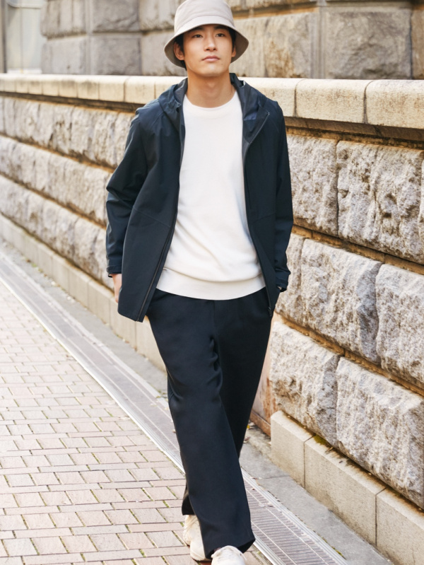 フレンチリブパンツ Men ユニクロ