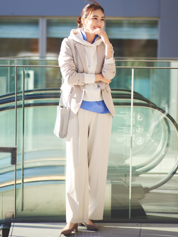 ワイドストレートパンツ 丈標準68 70cm Women ユニクロ