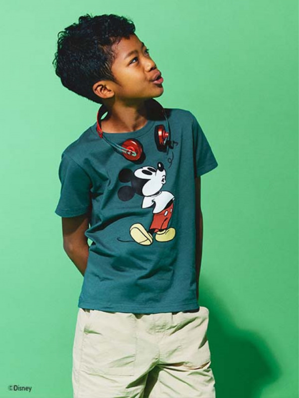 格安 新品 タグ付 100 UNIQLO kids ミッキー 半袖Tシャツ blog