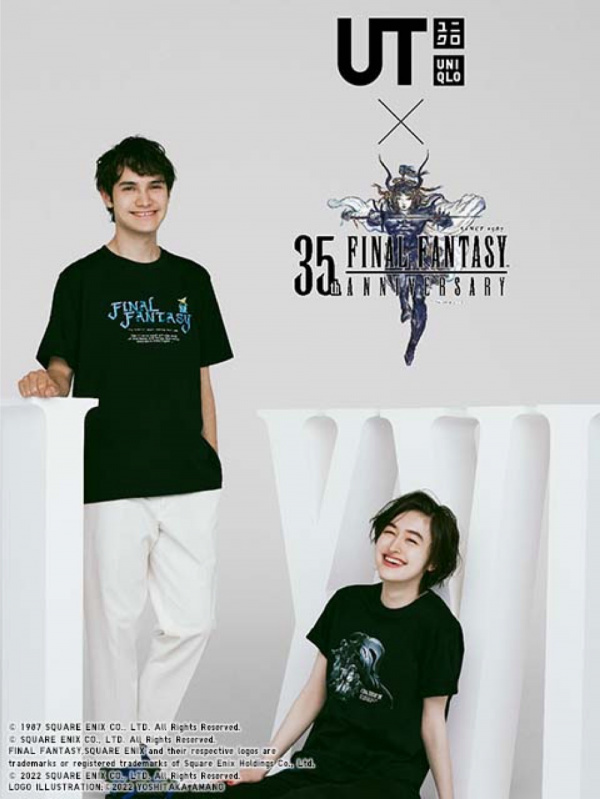 ファイナルファンタジー35周年 UT グラフィックTシャツ コンプリートセットM Tシャツ/カットソー(半袖/袖なし) ビジネス情報