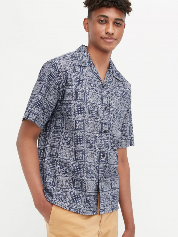 Harry rosen reyn spooner short sleeve tropical printed shirt