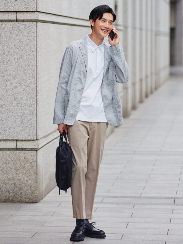 スマートアンクルパンツ2wayストレッチ コットン 丈標準64 5 70 5cm Men ユニクロ