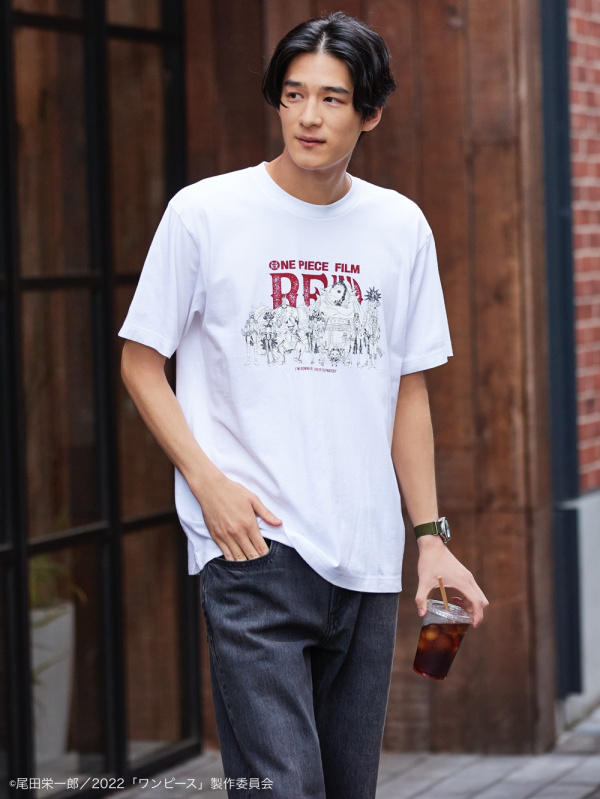 ユニクロ公式 One Piece Film Red Ut グラフィックtシャツ 半袖 レギュラーフィット