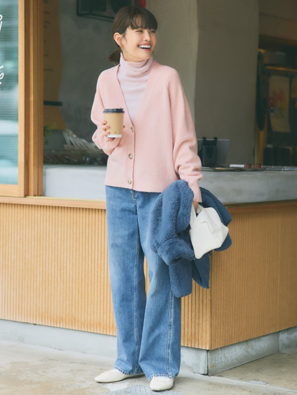 流行 ユニクロ タートルネックフリース 120 ブルーとピンク econet.bi