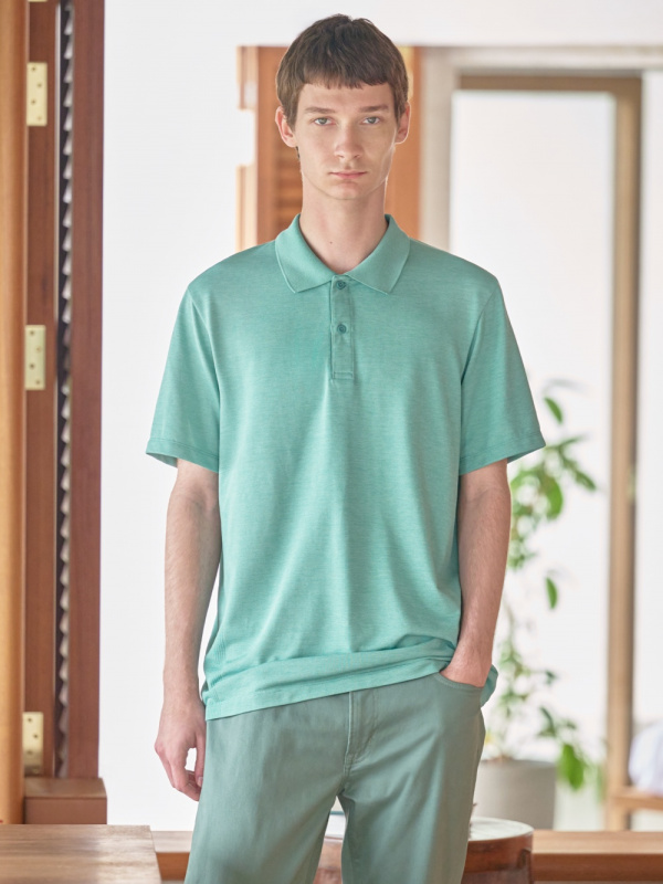 UNIQLO MEN DRY-EX SHORT SLEEVE POLO SHIRT