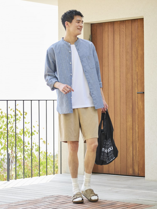 超目玉】 ユニクロ ショートパンツ Mサイズ ストライプ ✨ユニクロ レディース トップス カットソー ストライプ模様 サイズM
