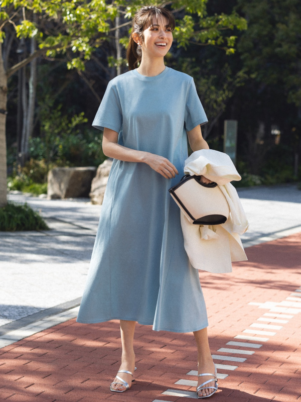 Uniqlo cotton dress sale