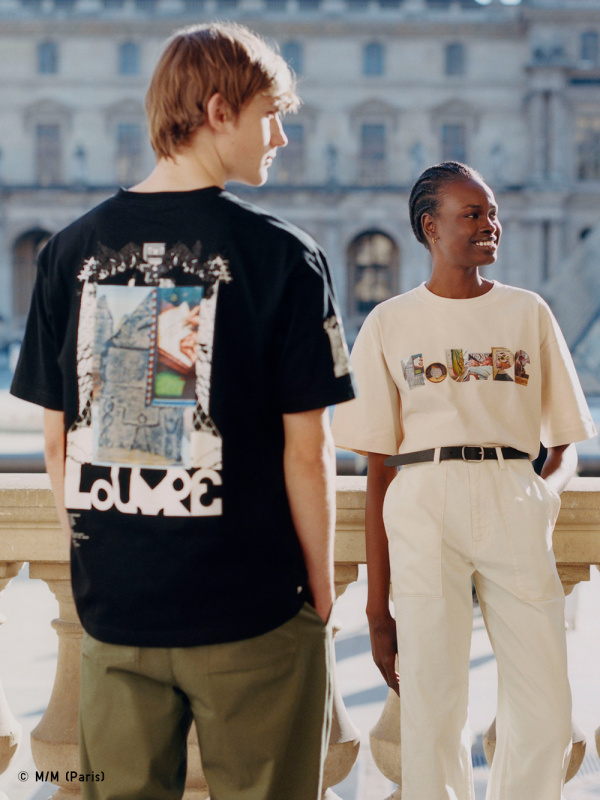 The Louvre × Yu Nagaba Special Site UT Graphic T-Shirt Look 03｜The Louvre  Museum(Musée du Louvre) Partnership｜UNIQLO