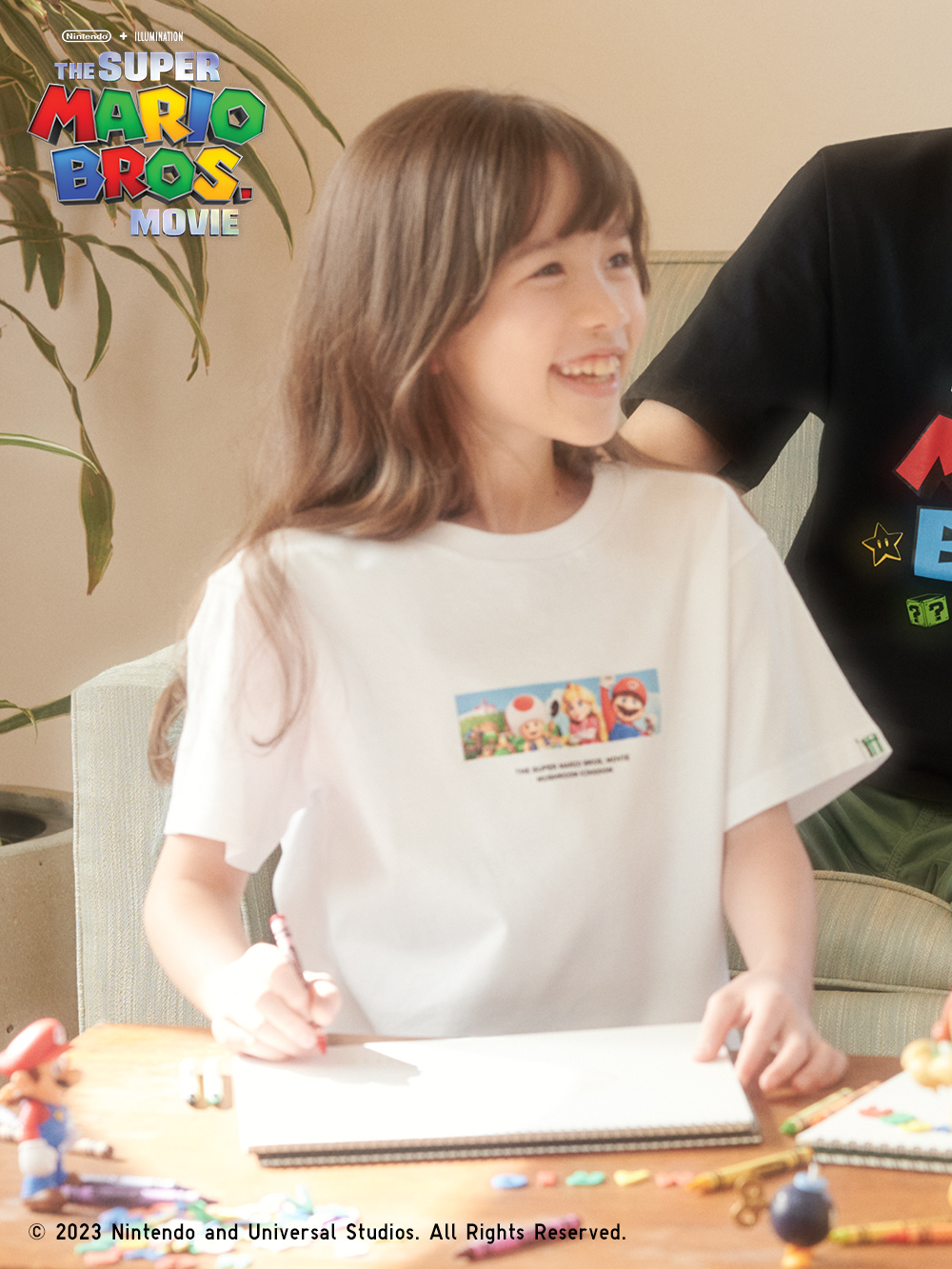 KIDS ザ・スーパーマリオブラザーズ・ムービー UT グラフィックTシャツ