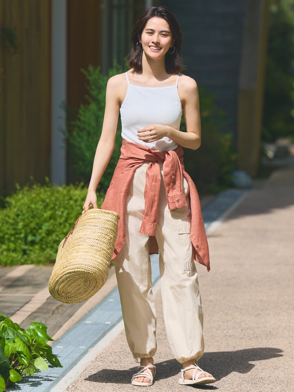 Ribbed Cropped Sleeveless Bra Top