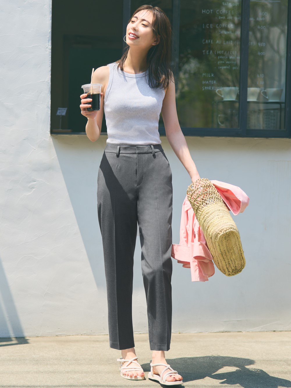Shop looks for「Smart Ankle Pants (2-Way Stretch)」