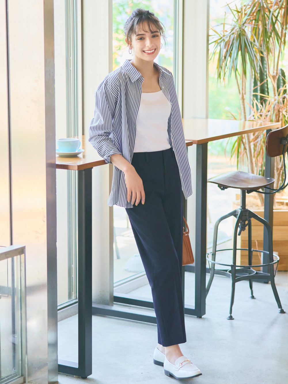 uniqlo striped shirt women