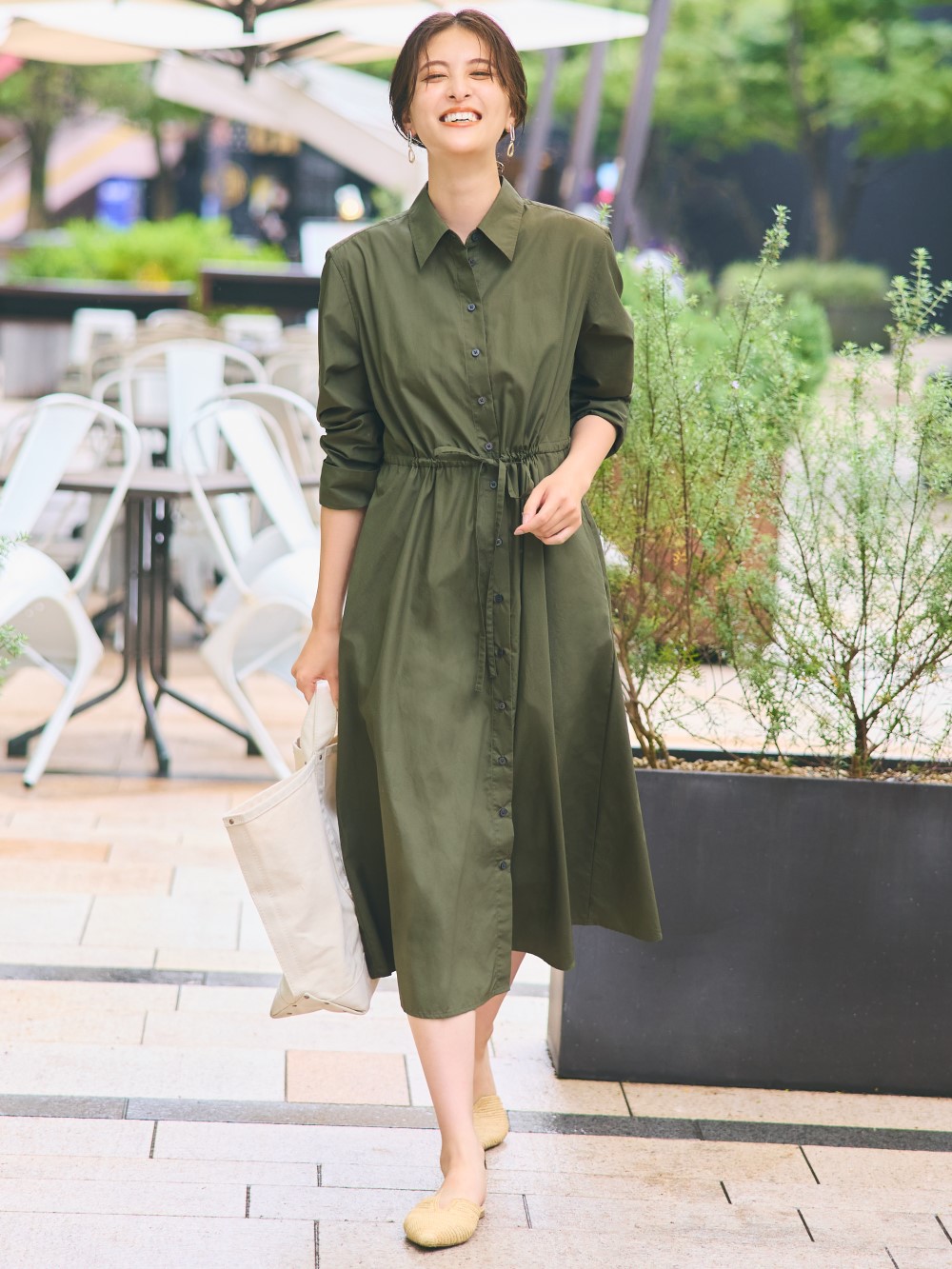 Long sleeve cotton store t shirt dress