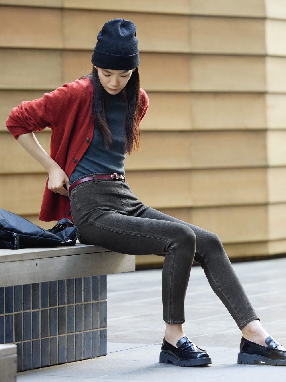 Shop looks for「Seamless Down Parka、Ultra Stretch Denim Leggings