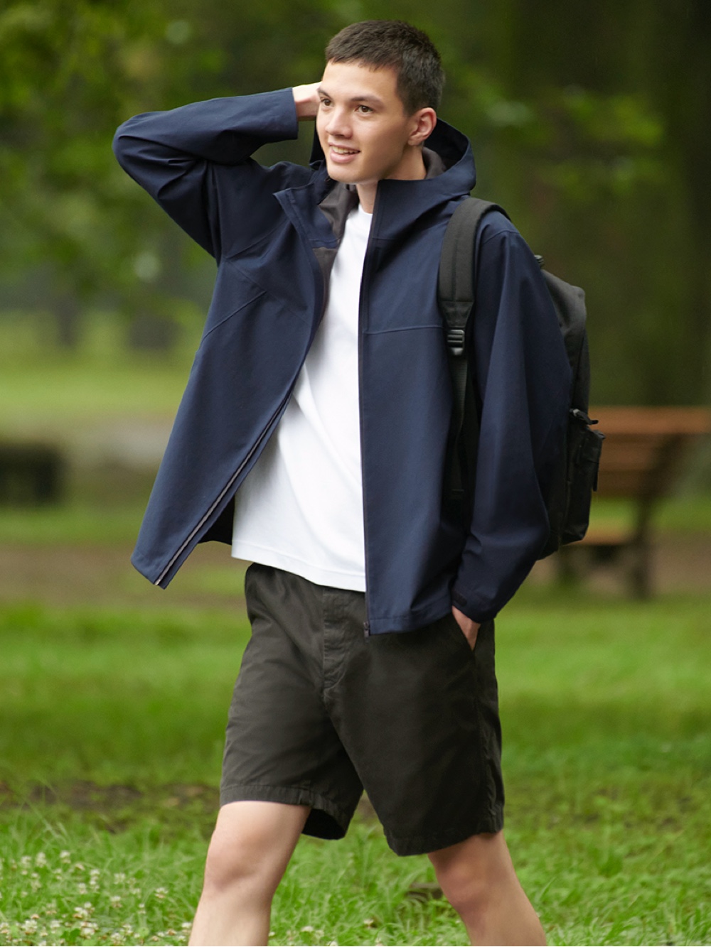 Jaket parka 2024 oversize uniqlo