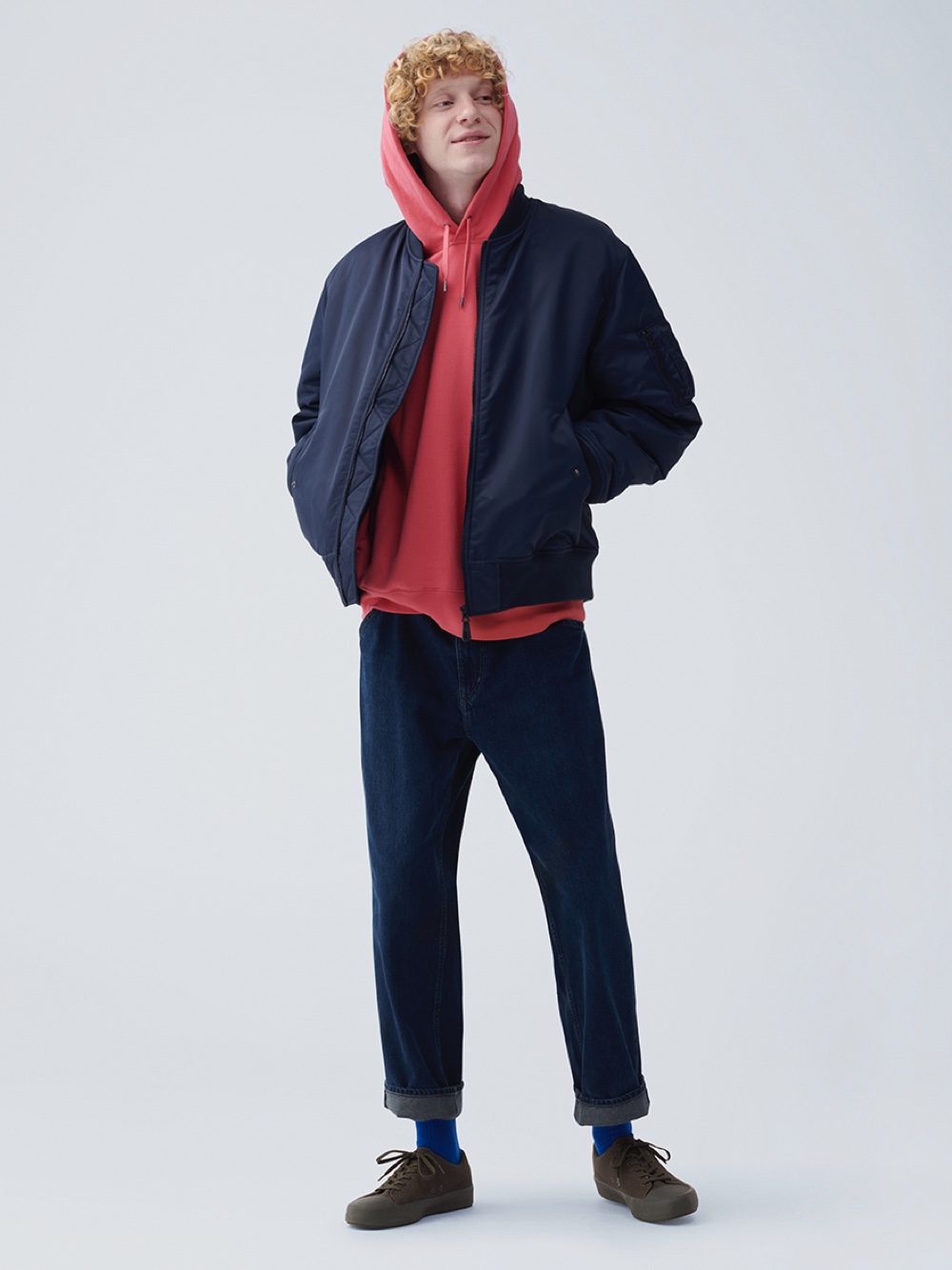 Shop looks for「Sweat Pullover Hoodie、Colourful 50 Socks」 UNIQLO AU