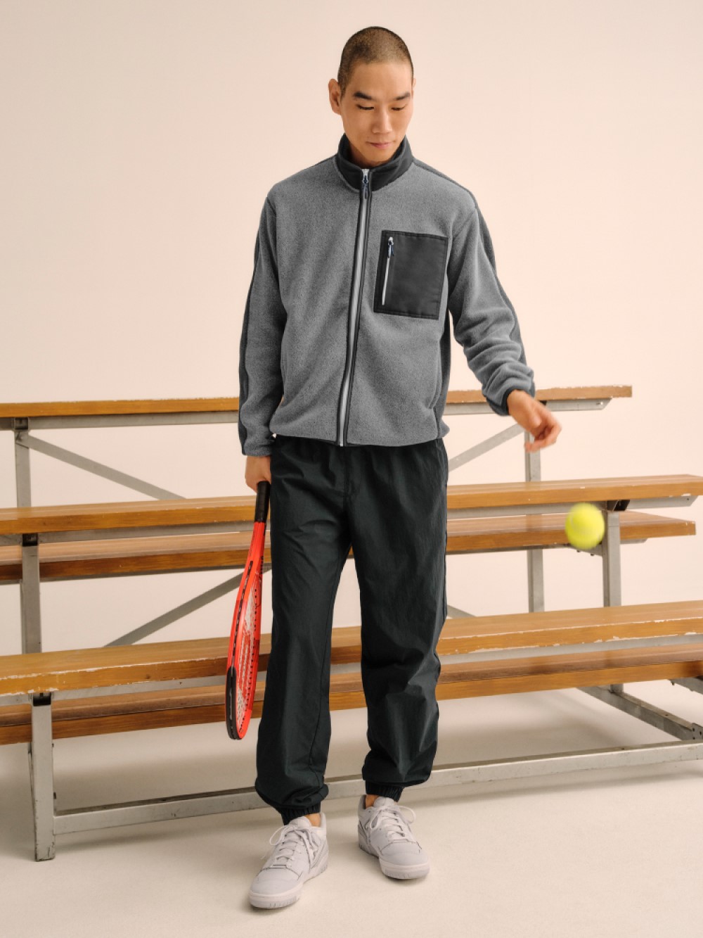 NYLON JOGGER PANTS (ROGER FEDERER BY JW ANDERSON)