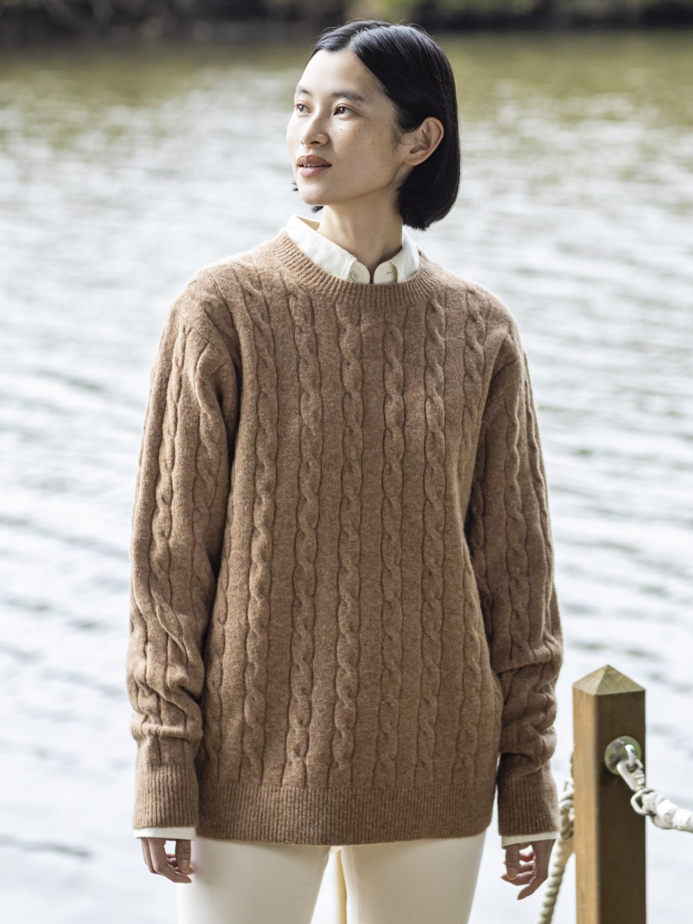 Uniqlo 2025 cable knit