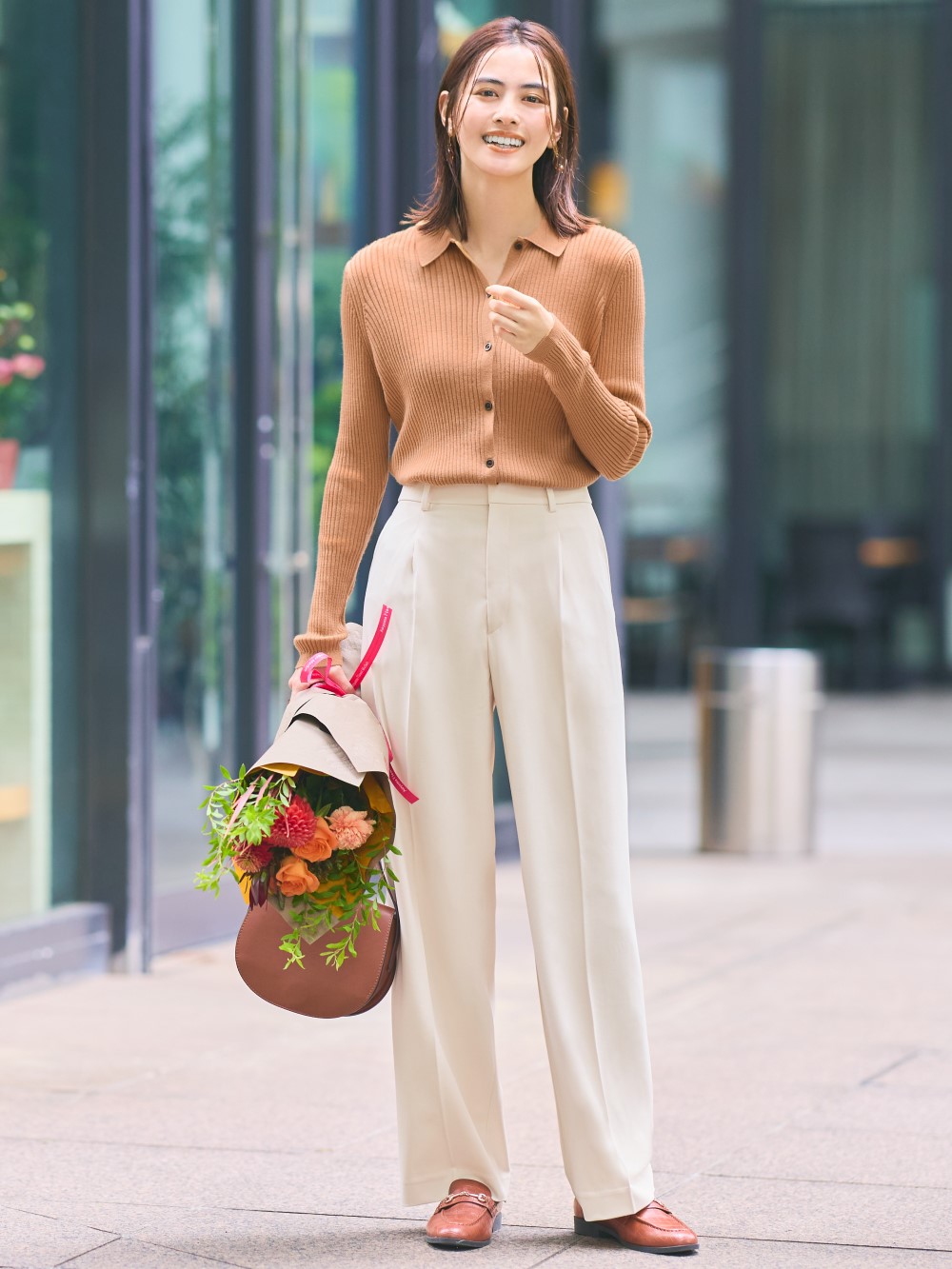 Shop looks for「Pleated Wide Pants (single tuck)」