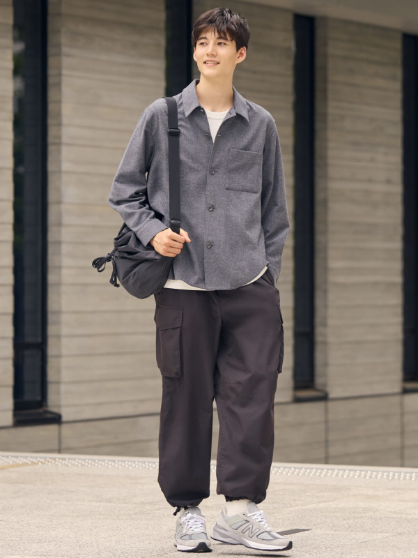 U Wide-Fit Parachute Pants