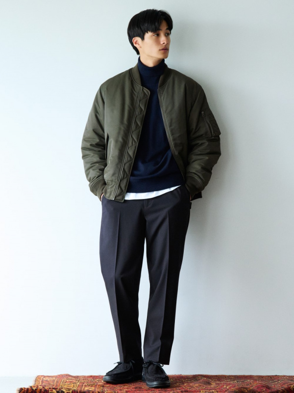 MEN'S MA-1 BLOUSON | UNIQLO CA