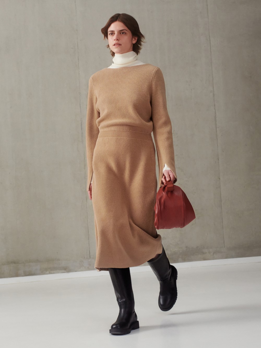 Sweater dress cheap uniqlo