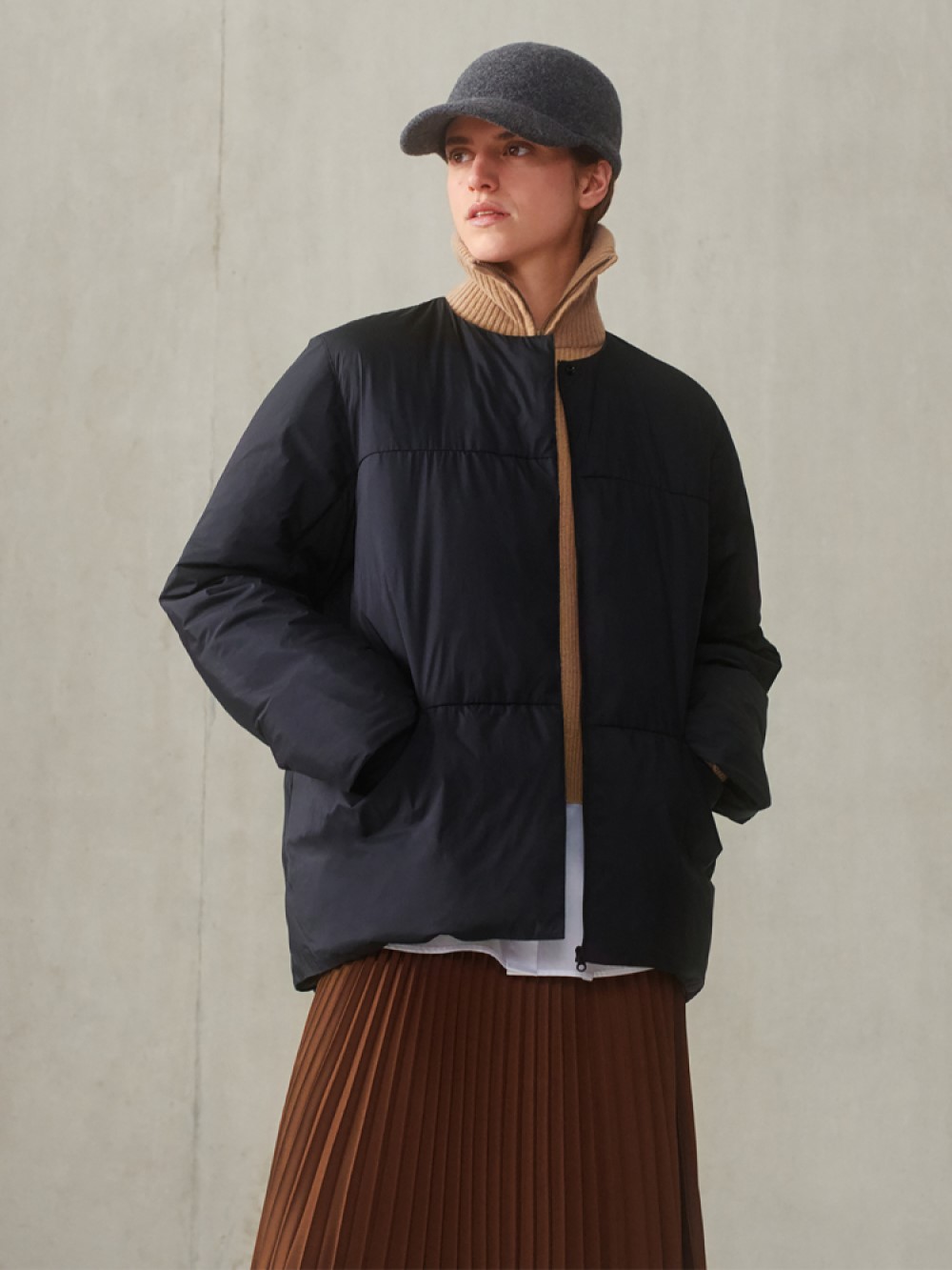 Shop looks for Pleated Skirt UNIQLO IN