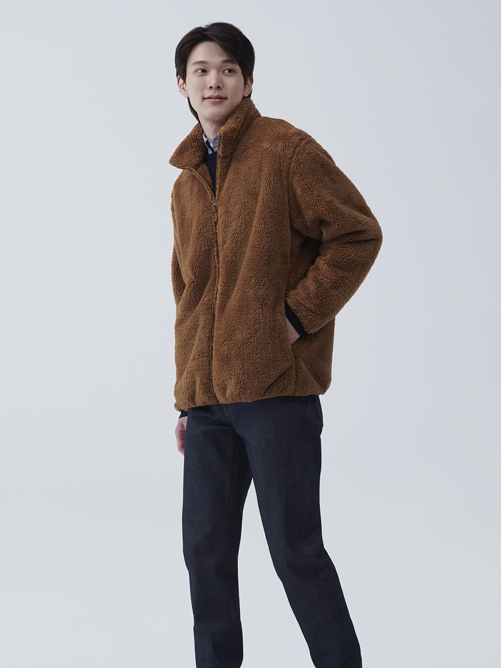 Uniqlo mens fluffy clearance fleece