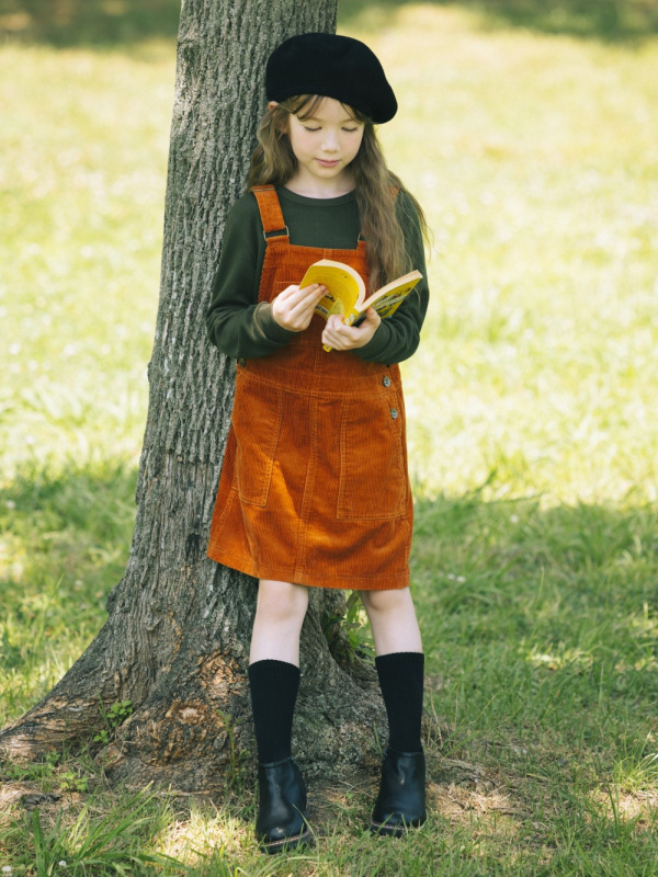 Corduroy shop jumper skirt