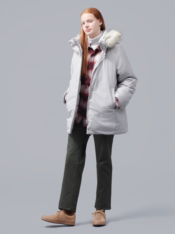 WOMEN'S HYBRID DOWN COAT | UNIQLO CA