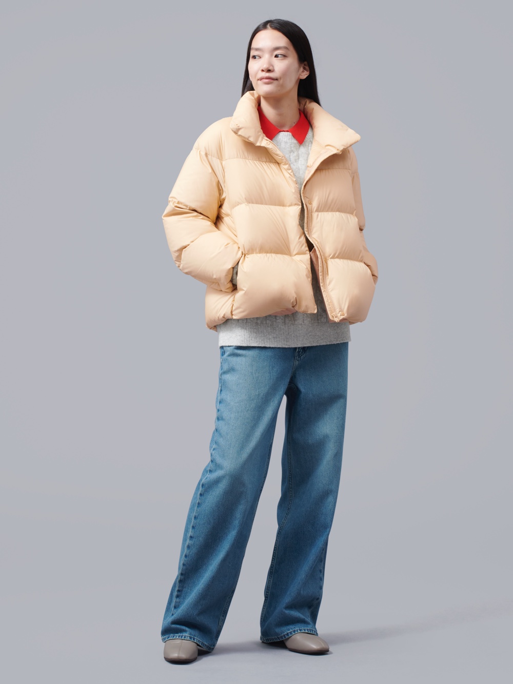 Uniqlo store cocoon puffer