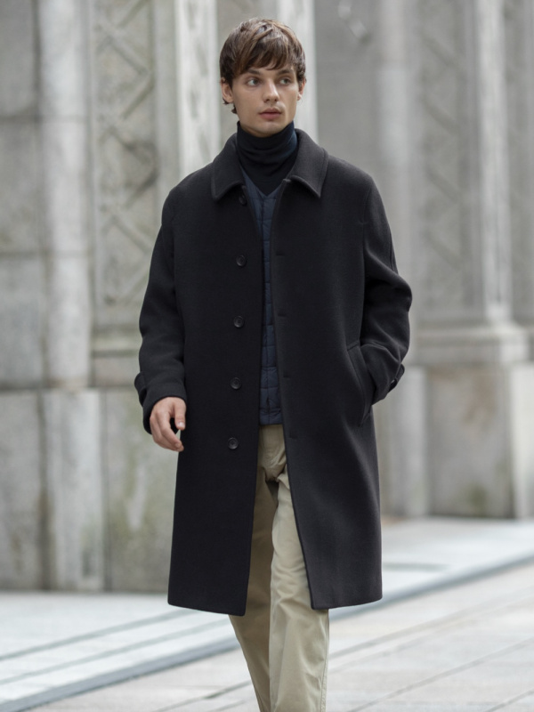 Uniqlo shop overcoat mens