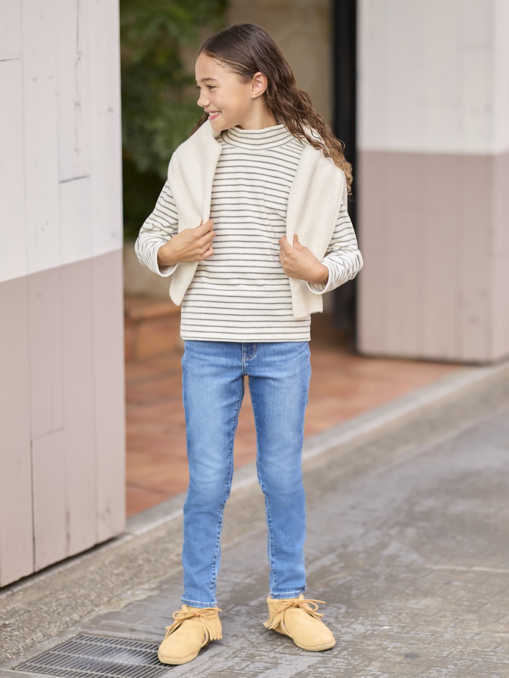 Girls on sale fleece cardigan