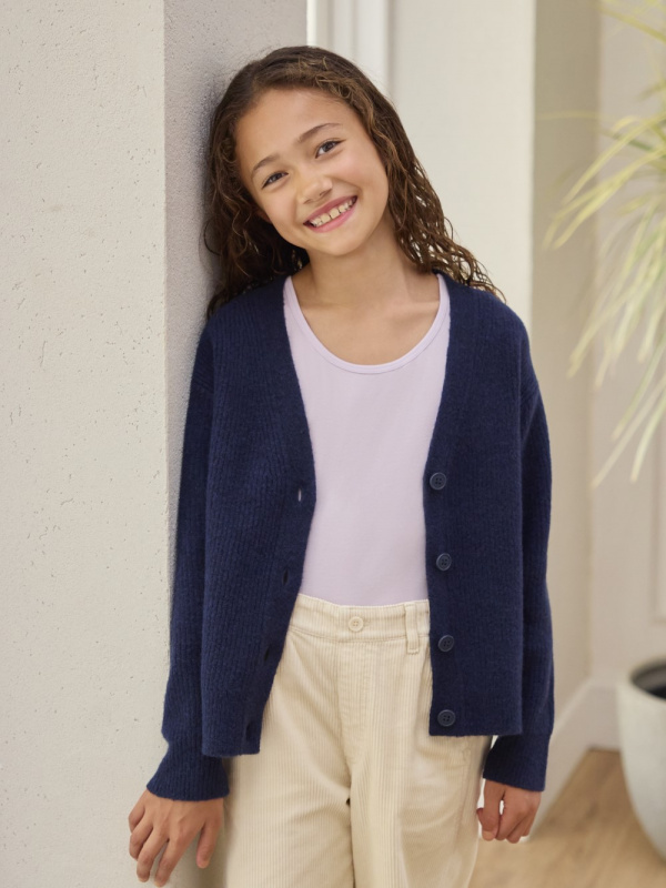 Navy hot sale kids cardigan