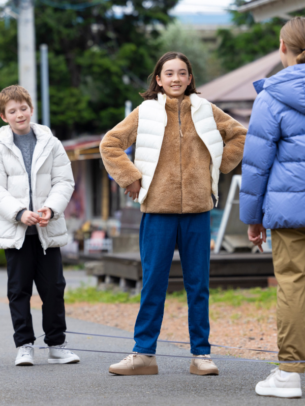 Uniqlo kids best sale down jacket