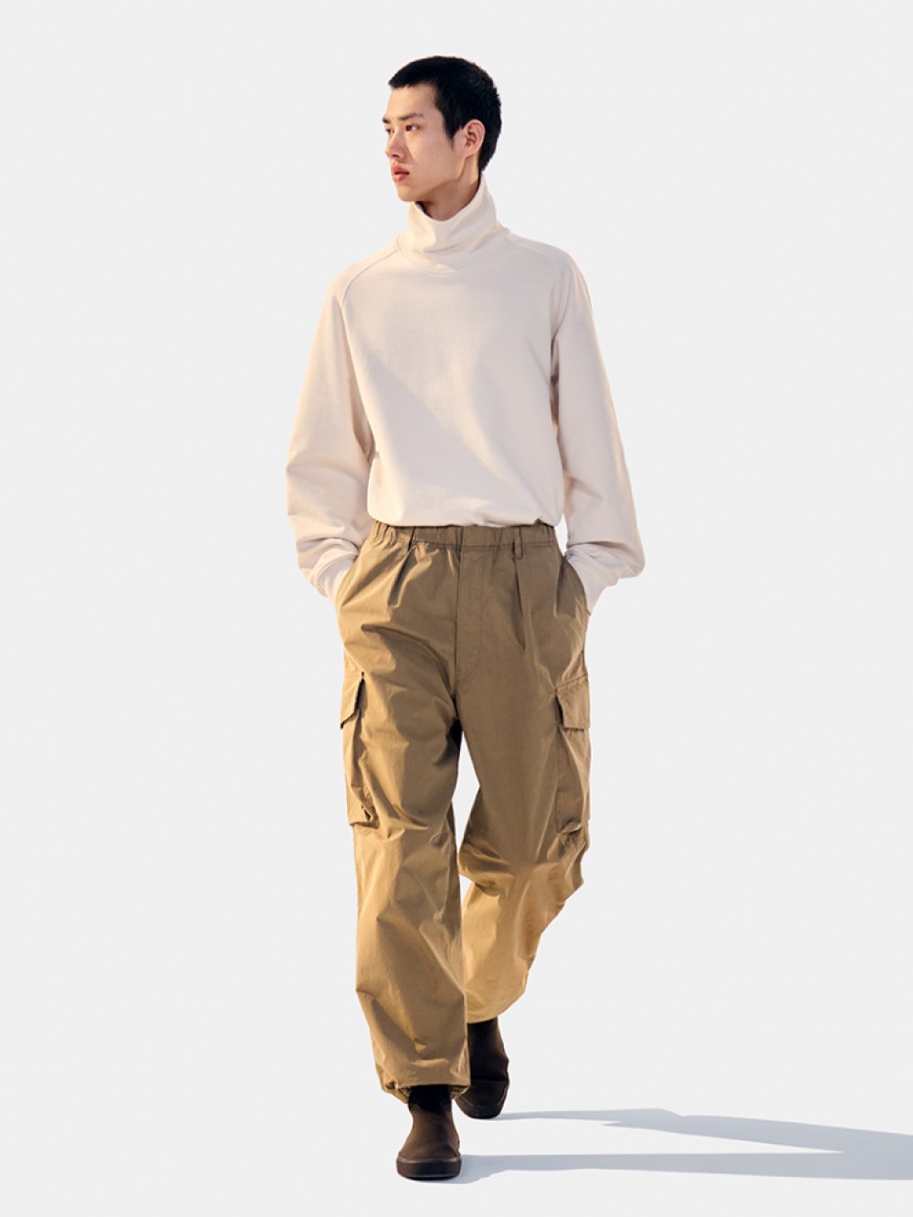 U Wide Fit Parachute Pants