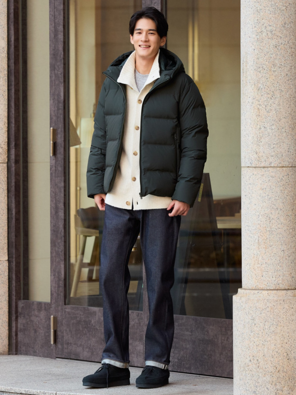 Uniqlo mens cheap parka jacket