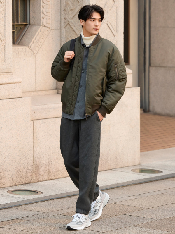 Uniqlo men's outlet pile lined sweatpants