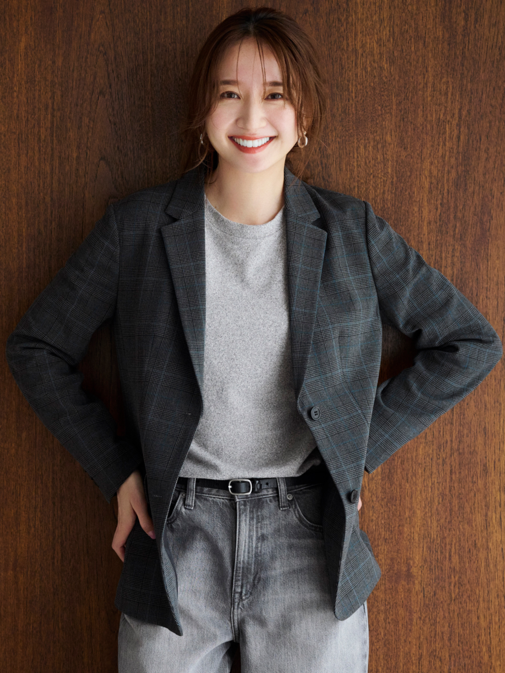 Shop looks for「Tailored Jacket、Smart Ankle Pants (2-Way Stretch