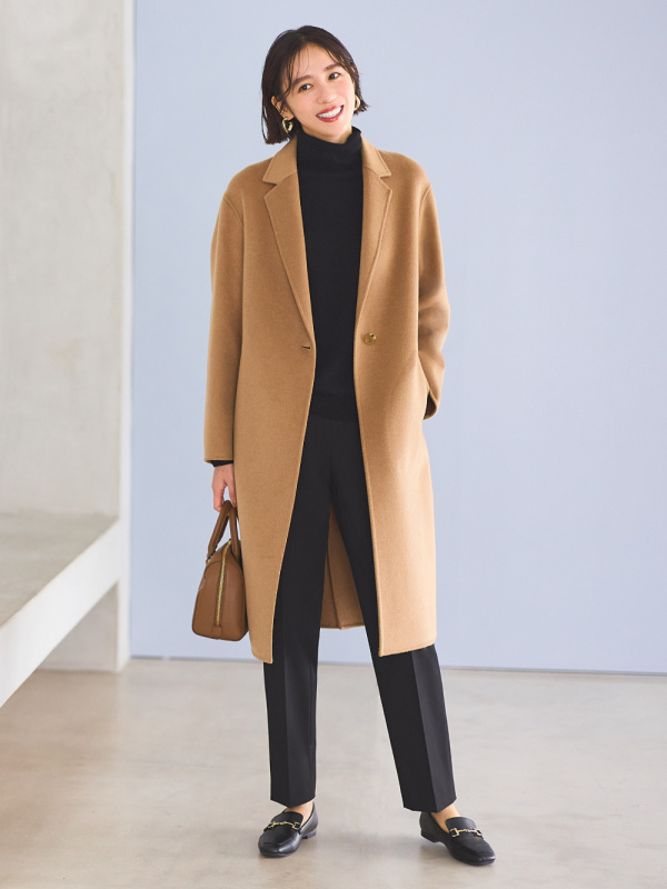 Uniqlo hotsell camel coat