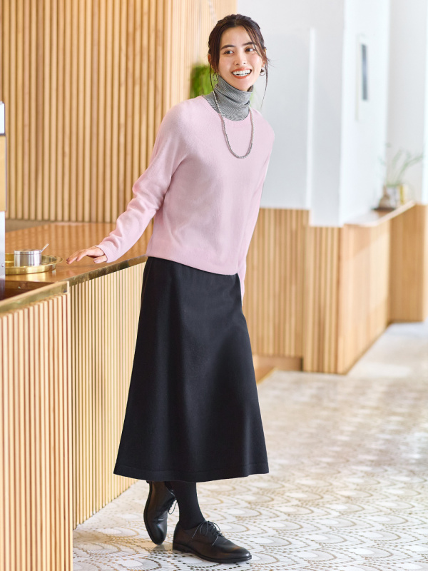 Knit hotsell skirt uniqlo