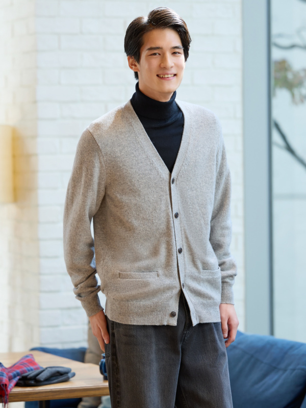 Uniqlo hot sale mens cardigans